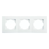 Рама тройная Linnera Viko by Panasonic Белый
