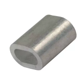 Зажим для троса одинарный 2,0мм алюминиевый