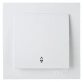 Выключатель проходной1P белый ALEGRA NILSON