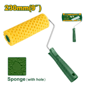 Валик из губки с ручкой, структурный, 230мм; Jadever