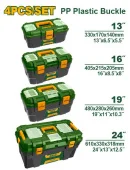 Инструментальные пластиковые ящики 4шт  JDTB2104  Jadever