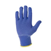 Перчатки из полиэстера с ПВХ "PROFMET" 8'' (M)