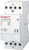 Контактор модульный на DIN-рейку e.mc.220.4.25.4NO, 4р, 25А, 4NO, 220В