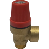 Предохранительный клапан 6 бар, MF - 1/2"x1/2"