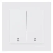 Выключатель проходной 2P белый ALEGRA NILSON