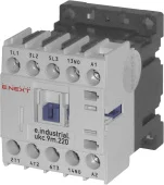 Контактор e.industrial.ukc.9M.220, 9А, 220В,no, малогабаритный