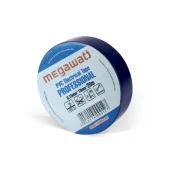 Изолента ПВХ 0.15x19мм Синяя 20 метров MegaWatt
