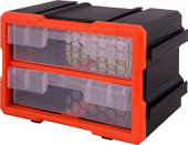 Органайзер пластиковый e.toolbox.19, 2-секционный
