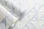 Виниловые Обои на Бумажной Основе – Trio HC11044-14 - Палитра 0.53х10 м