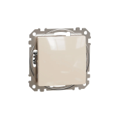 Выключатель Sedna 10 A Бежевый Schneider-Electric