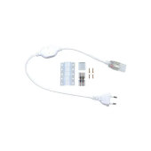 Вилка для светодиодной ленты с аксессуарами Horoz Ganj 220 - 240 В пластик