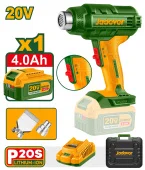 Беспроводной термофен  20V 300/500'C 100/200L/min