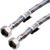 Шланг для воды BB 1/2", в нерж. оплетке, 60см MPN