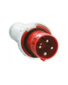 Вилка мобильная 035 3P+E 63A 380V IP54 TDM