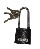 Замок навесной  32mm  темно серый Bulmax