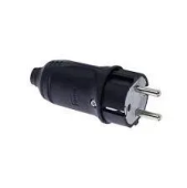 Вилка каучуковая 2P+E  прямая F48 FAR