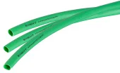 Термоусадочная трубка с клеевым слоем 9,5/3,2, 1м, зеленая