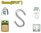 Крюк S-образный 8mm (1buc) JDSHK1K08 Jadever