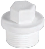 Заглушка полипропиленовая резьбовая PP-R PN20 Ø20мм, Yilbor, Турция