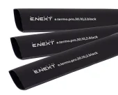 Термоусадочная трубка с клеевым слоем, 30/10,2, 1м, черная