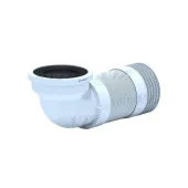 Удлинитель гибкий для унитаза. угол 90град.. длина 265-450мм. Aniplast 'K719REU'