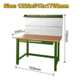 Верстак рабочий 1220*510*1762 мм JDCS5A03  Jadever