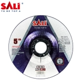 Диск шлифовальный по металлу - оксид алюминия - 125*3*22.2mm, Sali