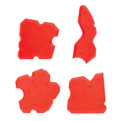 Шпатель силиконовый 4шт Beorol