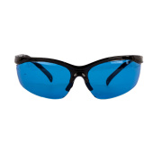 Очки защитные открытые синие с покрытием от царапин Profmet