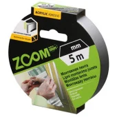Двухсторонняя клейкая лента 25мм х 5м (пеновая) Zoom