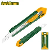 Нож строительный с выдвижным лезвием  9*80мм, Jadever