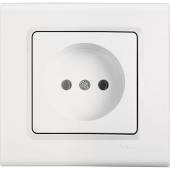 Розетка без заземления Linnera Viko by Panasonic. Белый