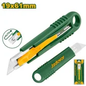 Нож малярный с автоматически втягиваемым лезвием, 61*19мм, Jadever