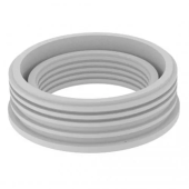 Уплотнитель для прохода канализации - белый, 50х32 мм