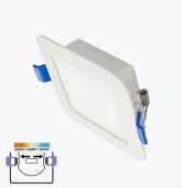 Светильник LED квадратный 6W 3CCT белый PL-US06PP3CCT PANLIGHT