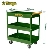 Тележка инструментальная 719*365*663 мм Jadever