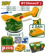Плиточный вибратор на аккумуляторе 20V D 130 mm JDTVM1D128 Jadever