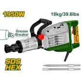 Демонтажный отбойный молоток 80J 1950W 220-240V 2100bpm + 2шт пики; JDDB2D95 Jadever