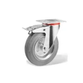 Колесо поворотное со стопором D125 (402125-100kg)