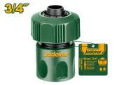 Коннектор быстросъемный для садовых шлангов 3/4", JDQC1E34, Jadever