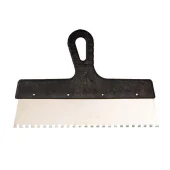 Шпатель гребенка для клея 250 мм 8*8 мм 