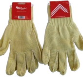 Трикотажные антипорезные перчатки из арамидного волокна (Gr.5)