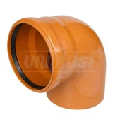 Отвод ПВХ D.110 / 90° (наружный) BTN