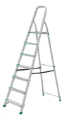 Лестница стремянка на 7 ступени для хозяйственных нужд, 120кг; Jadever