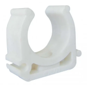 Хомут для труб PPR - БЕЛЫЙ - Ø25 мм