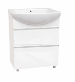 Шкаф под умывальник 7 Palermo 60 line 2 выдвижных ящика