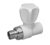 Вентиль для радиатора RTP D25х3/4", прямой, правый