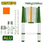 Лестница телескопическая 12 ступеней 3,8 м JDLD5H12 Jadever