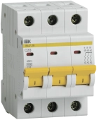 Выключатель автоматический ВА47-29 3Р 20А 4,5кА С IEK
