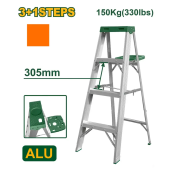 Алюминиевая лестница с 4 ступенями, грузоподъемность 150 кг JDLD4H04  Jadever
